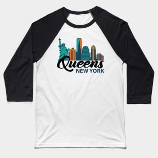 Queens New York Baseball T-Shirt